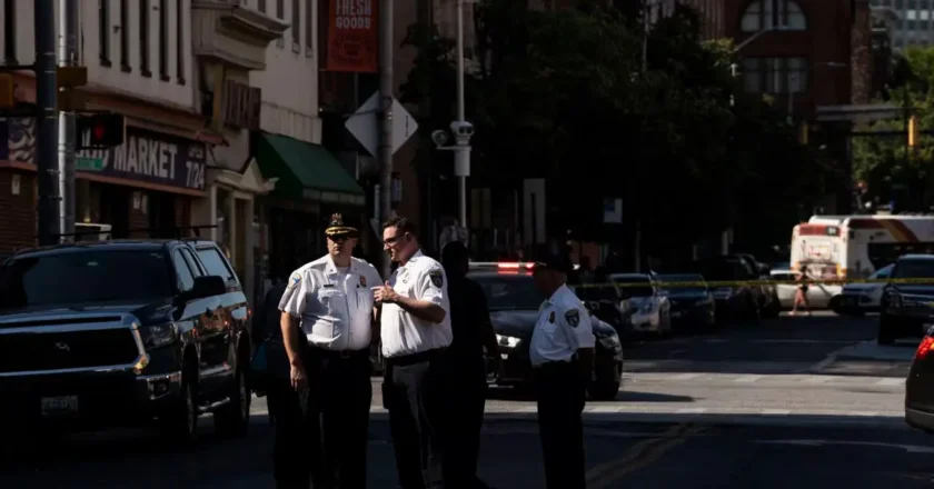 Man discovered shot in the face by police on Baltimore’s west side of downtown