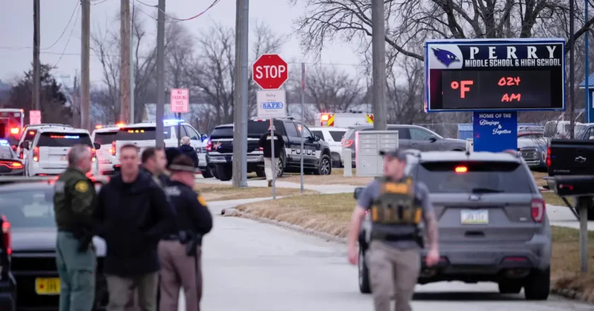 17-year-old Killed | High School in Perry, Iowa, killed a sixth grader and wounded five in school shooting