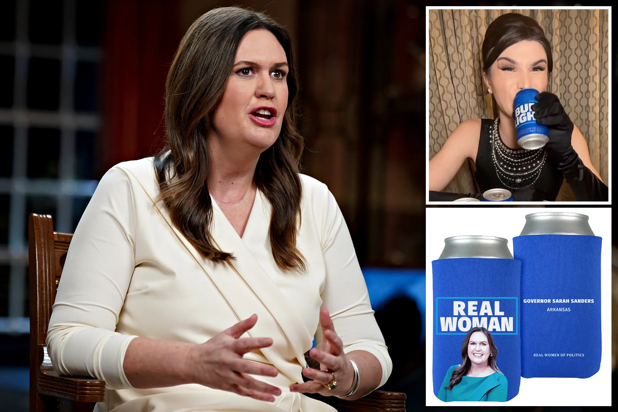 Koozies Sarah Huckabee Sanders - Real Women of Politics