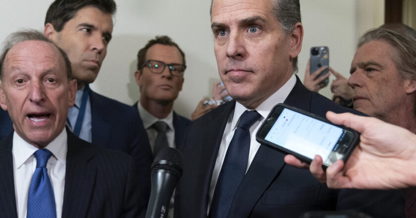 Hunter Biden and House Republicans discuss testimony while the contempt case is pending