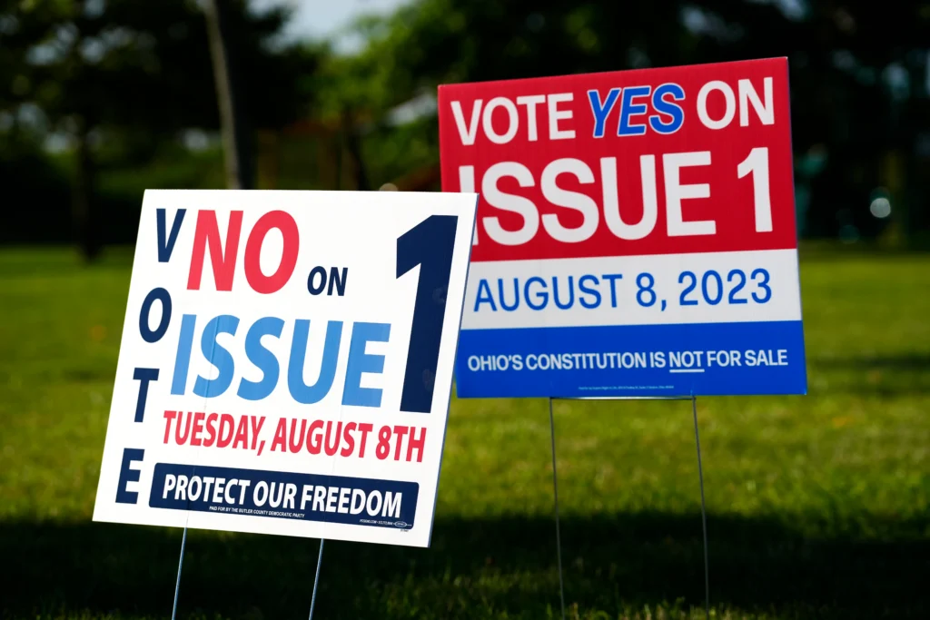 Ohio Issue 1: A Tale of Two Ballots (August 2023 & November 2023) | Image Credit: dispatch.com