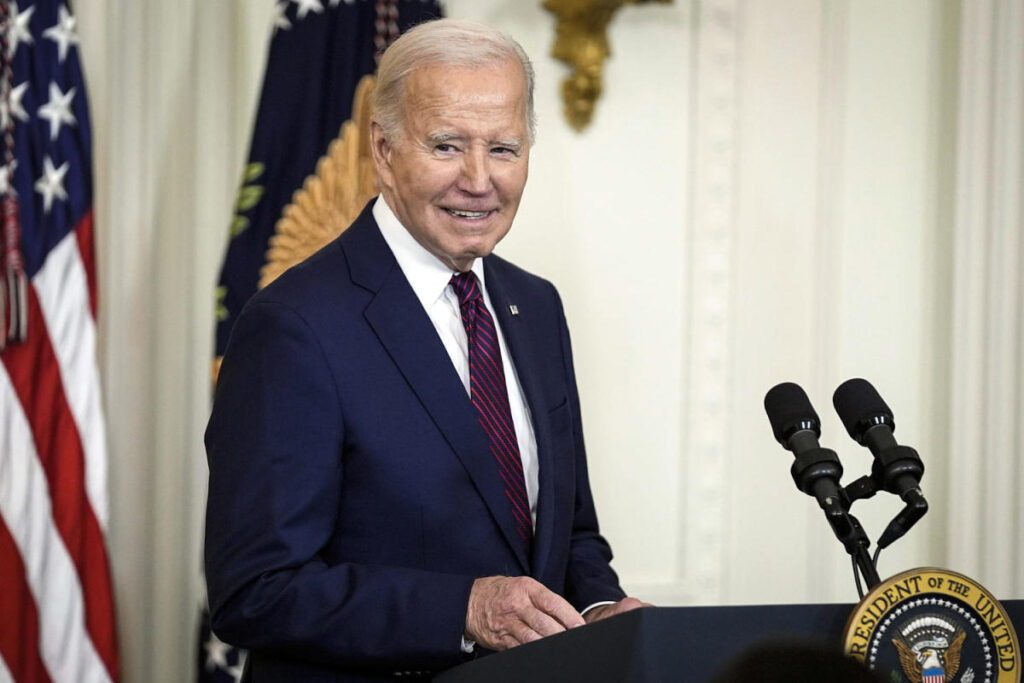 Is the border to the south secure? "No, it's not," states President Biden