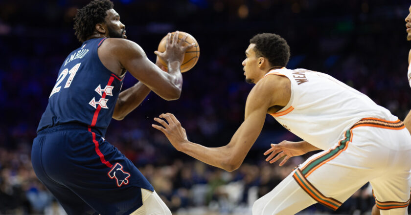 Joel Embiid breaks Wilt Chamberlain’s 76ers record with a 70-point game