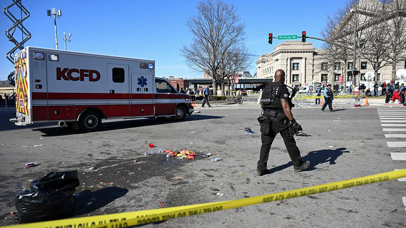 Kansas City shooting: 21 wounded, 1 killed, near to the Super Bowl parade | Image Credit: hollywoodreporter.com