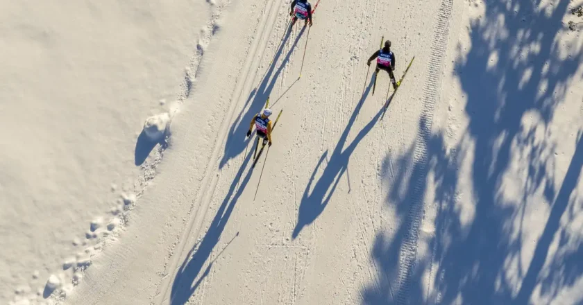 As Minnesota gets ready to host elite competitors for the World Cup ski event, snow arrives just in time