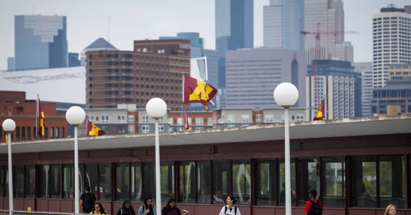 Laura J. Bloomberg, contender for the U of M presidency, visits the Twin Cities campus