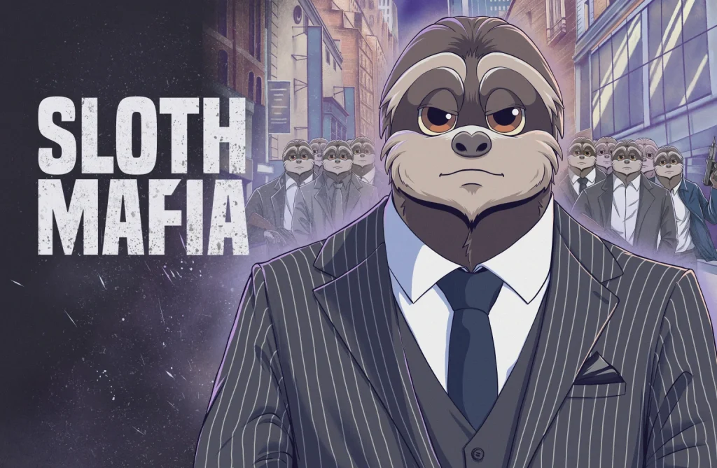 Sloth Mafia NFT collection | https://slothmafia.com/