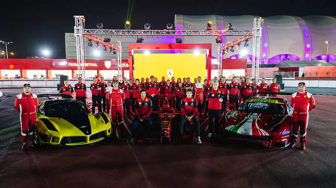 Great enthusiasm for the Ferrari | Image Credit: ferrari.com