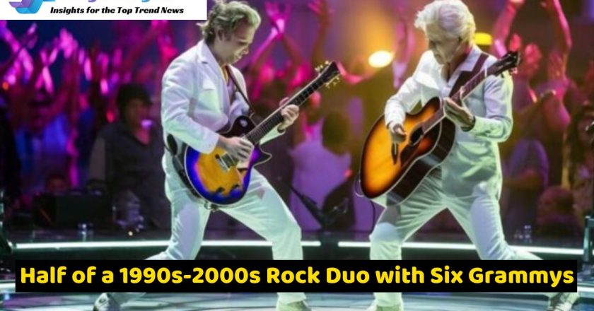 Half of a 1990s-2000s Rock Duo with Six Grammys – Defined by Harmony and Innovation