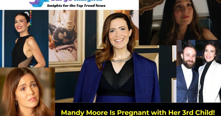 Mandy Moore Pregnant with 3rd child ! A Themed Announcement for This Is Us