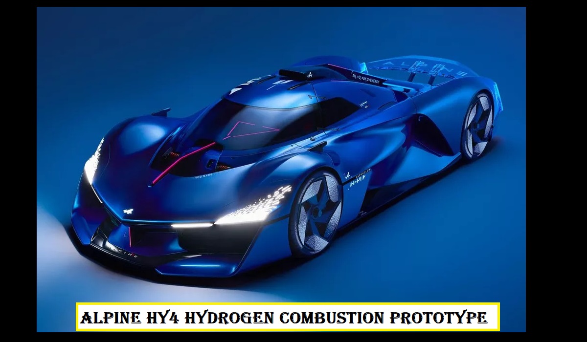 ALPINE HY4 HYDROGEN COMBUSTION PROTOTYPE