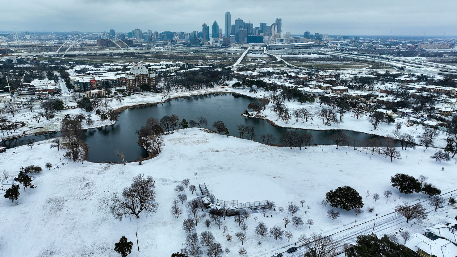 Dallas Affected By Weather | Image Credit: CNN.com