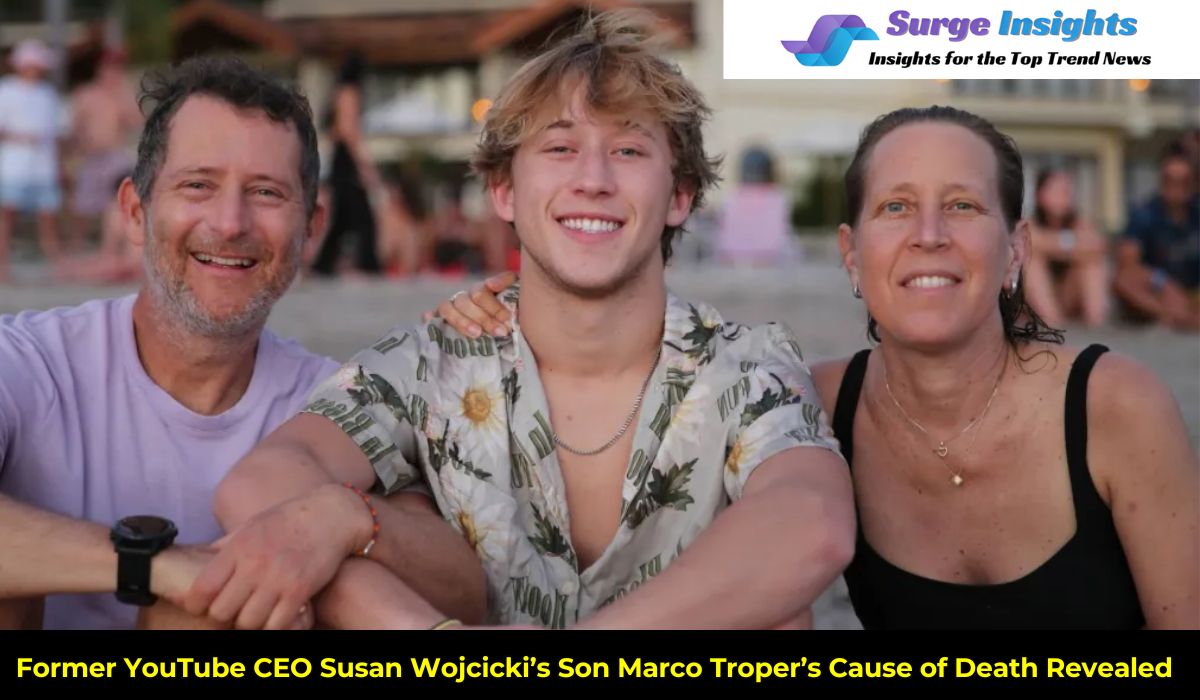 Susan Wojcicki Son Marco Troper - Real Story Behind His Death - Surge ...