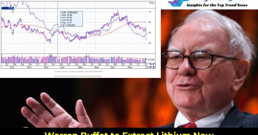 Warren Buffett Call His Energy Gang To Extract Lithium
