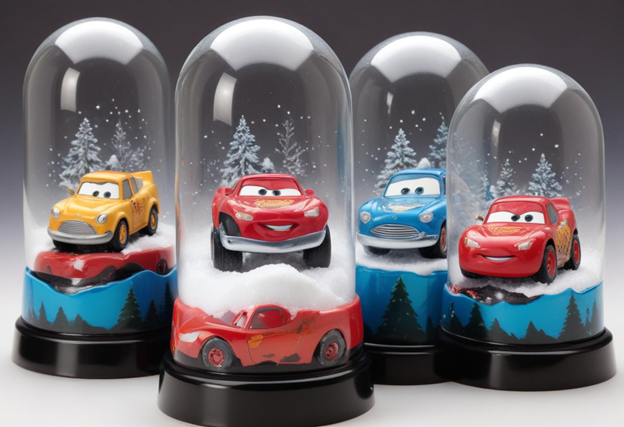 Disney Cars Snow Globes Artistics