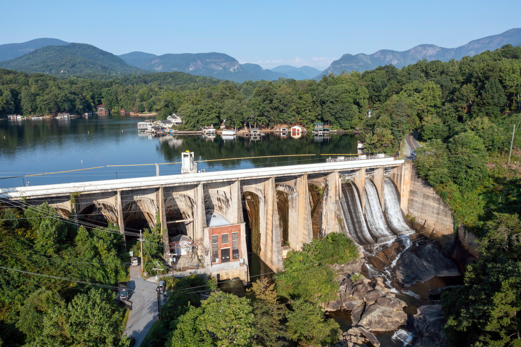 Lake Lure Dam | Image Credit: schnabel-eng.com