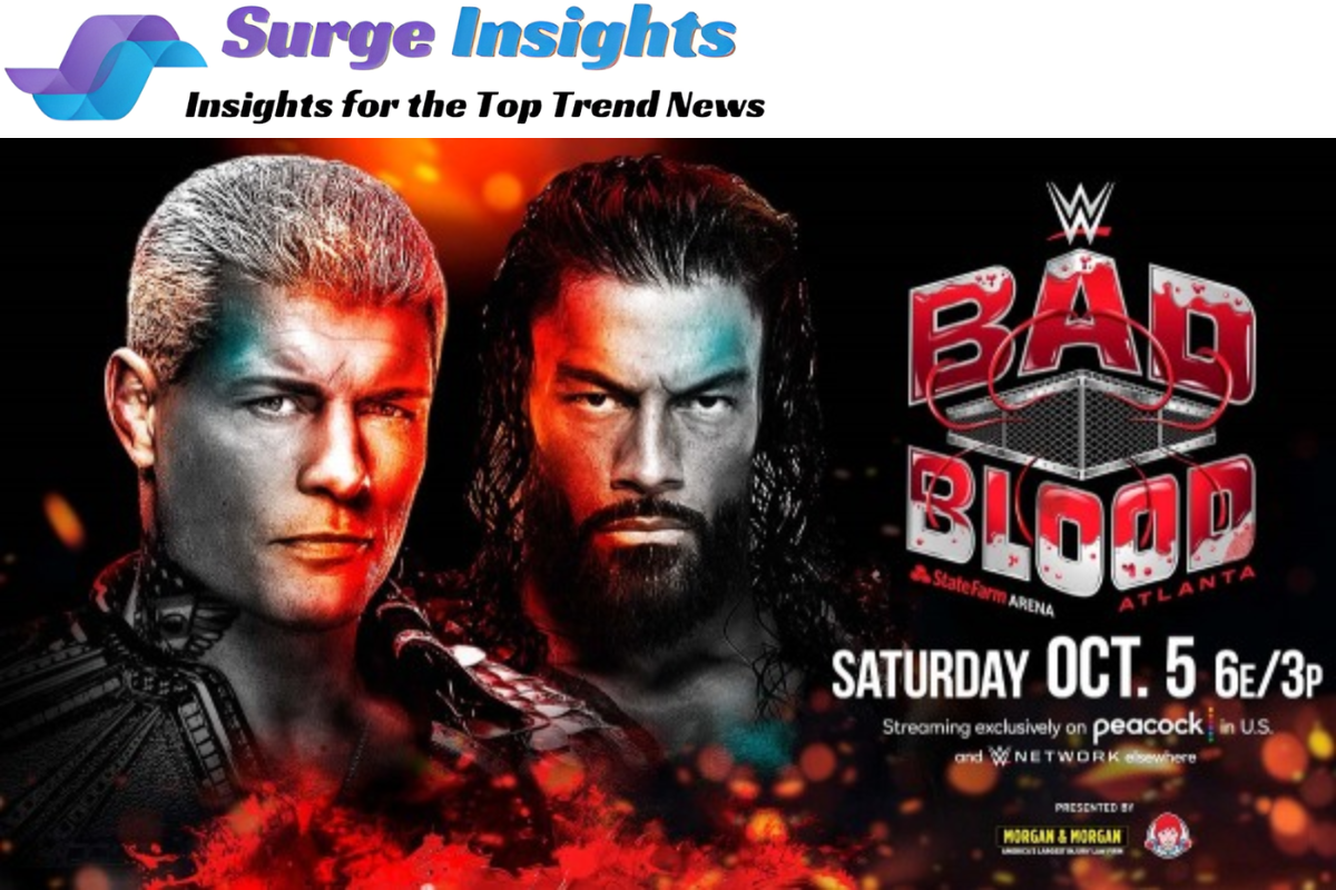 WWE Bad Blood 2024: Everything You Need to Know – Date, India Timings, Full Match Card, and How to Watch